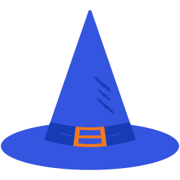 chapeau de sorcière Icône