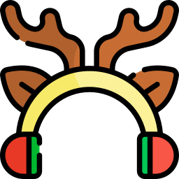 Reindeer antlers icon