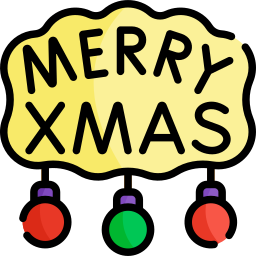 Merry christmas icon