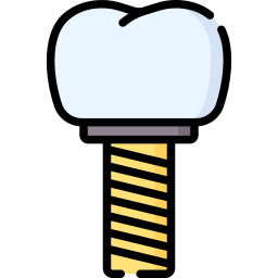 Dental implant icon