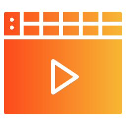 Clapperboard icon