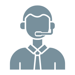 Call center agent icon