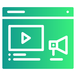 Видеомаркетинг иконка