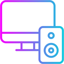 Computer speaker icon