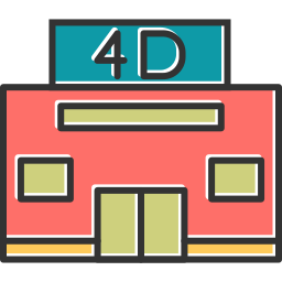 4d bioscoop icoon