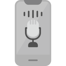 control de voz icono