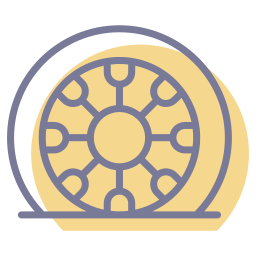 platter reifen icon