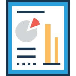 rapport d'activité Icône