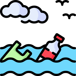 Water pollution icon