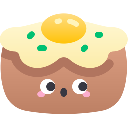 Egg bread icon