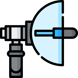 parabolische microfoon icoon