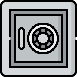 Safe box icon