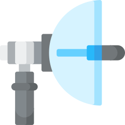 Parabolic mcrophone icon