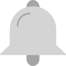 campana de notificación icono