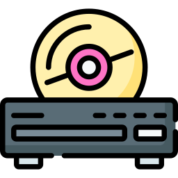 reproductor de cd icono