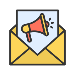 Email marketing icon