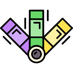 paleta de color icono