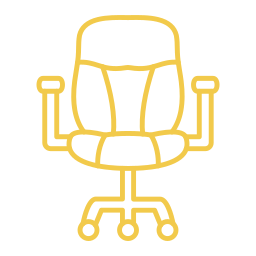 Office chair icon