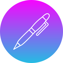 Шариковая ручка иконка