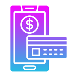 Cashless payment icon