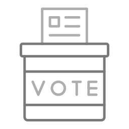 Casilla de votacion icono