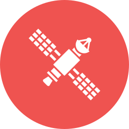 satellite spaziale icona
