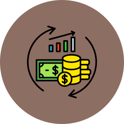 Cash flow icon