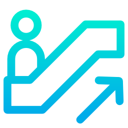 rolltreppe icon