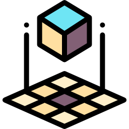 cube 3d Icône