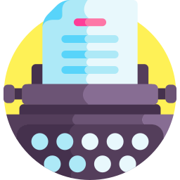 Typewriter icon