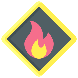 Flammable icon