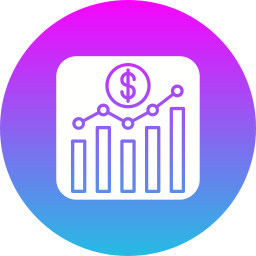 application bourse Icône