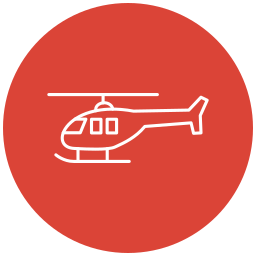 Helicopter icon