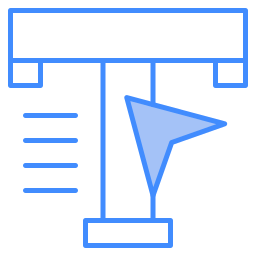 área de texto icono