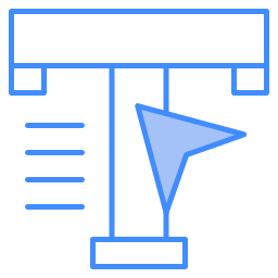 zone de texte Icône