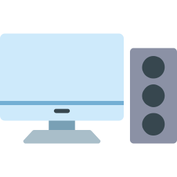desktop computer icoon