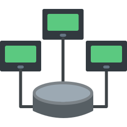 gedistribueerde database icoon