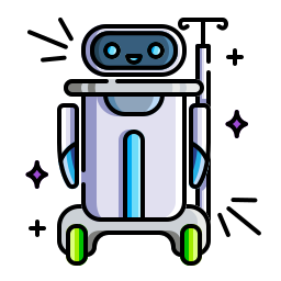 Robot kit icon