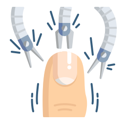 Robotic surgery icon
