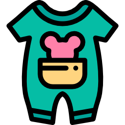 vêtements de bébé Icône