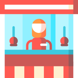 Food stand icon