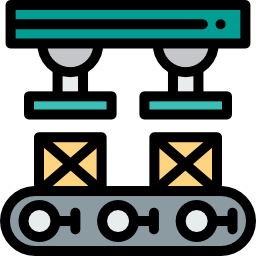 Robot arm icon