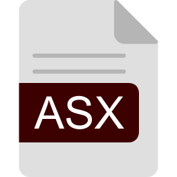 format de fichier asx Icône