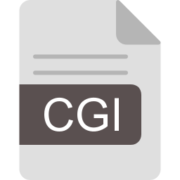 Cgi file format icon
