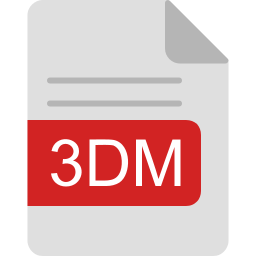 extensão de arquivo 3dm Ícone