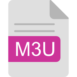 M3U file format icon