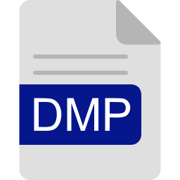 Dmp file format icon