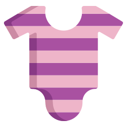 vêtements pour bébé Icône