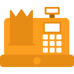 Cash register icon