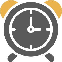 Alarm clock icon